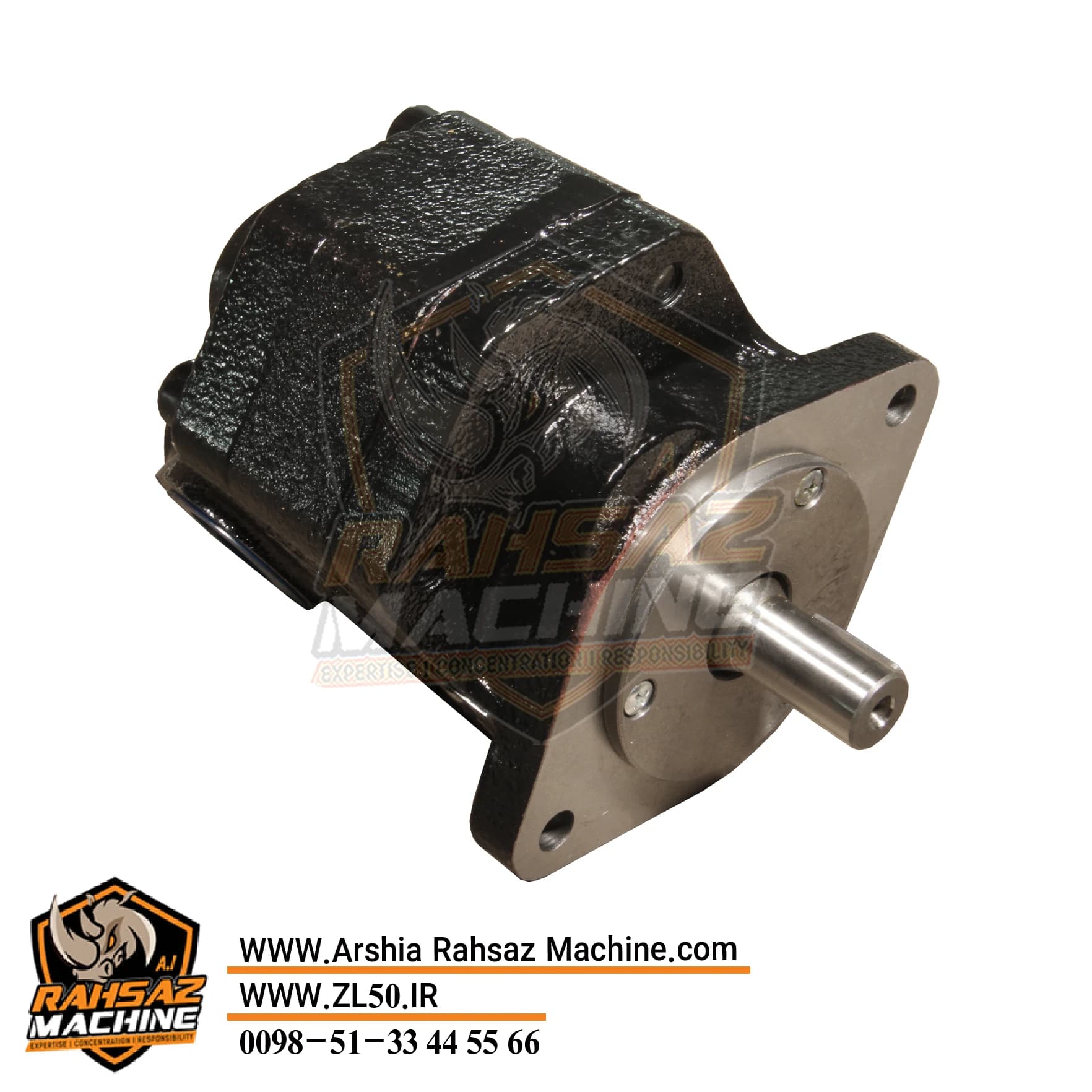 پمپ حرکت گیربکس لودر ZL30 - تیراژه CDM833