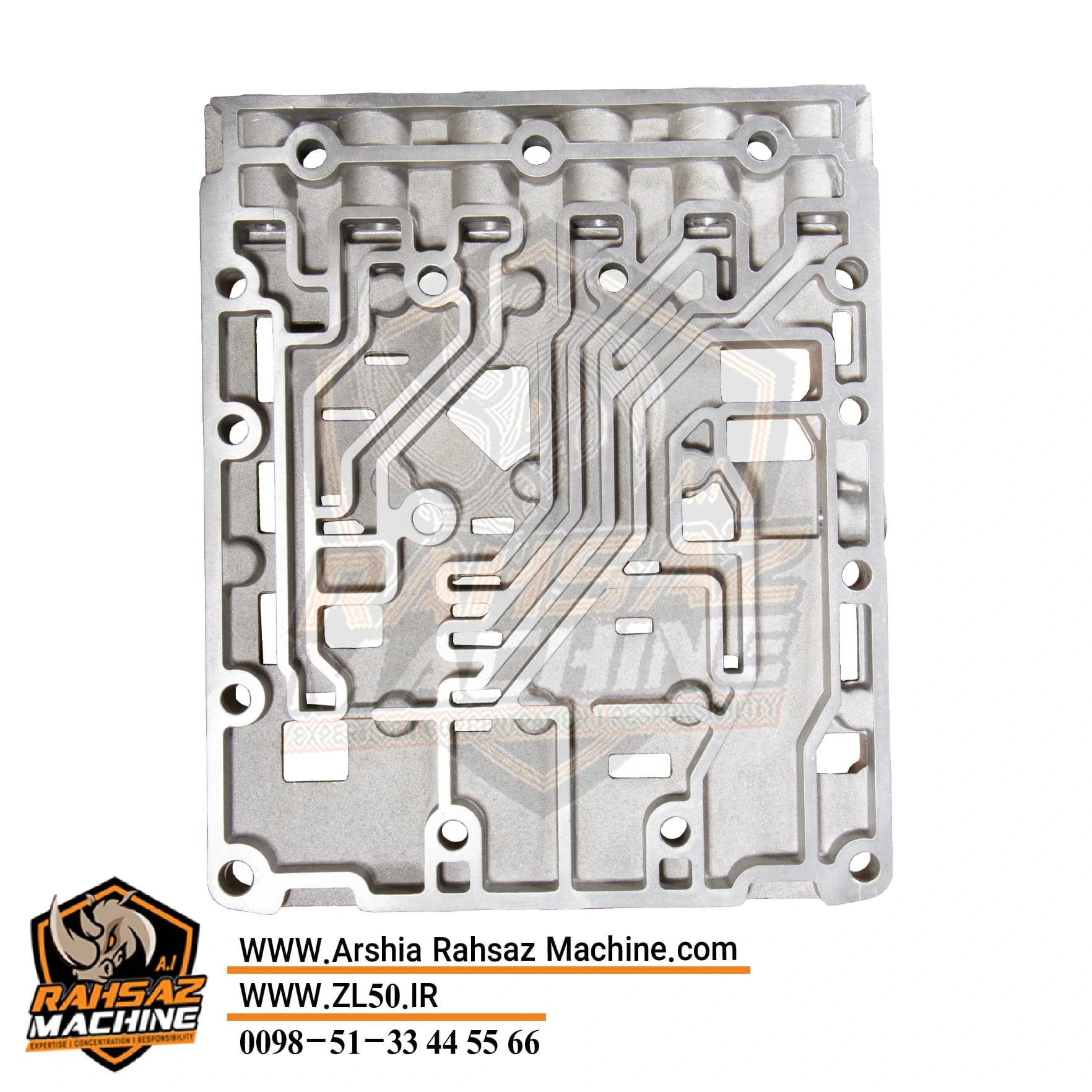 بلوک الومنیومی زیر شیر کنترل