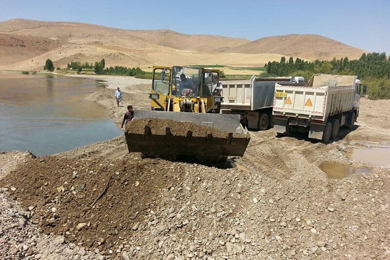 فروش معدن شن و ماسه رودخانه‌ای بکر و دست‌نخورده