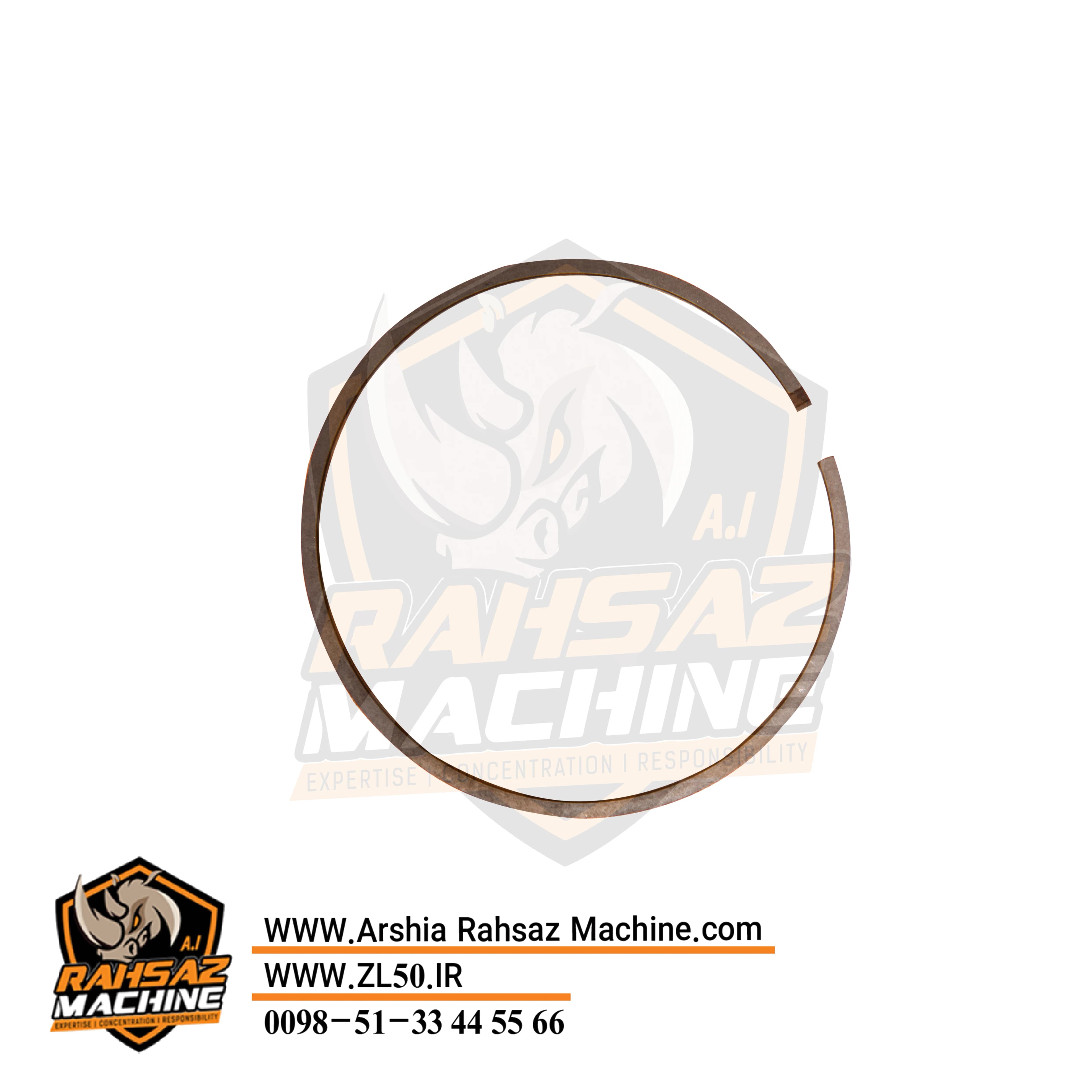 رینگ توربین سایز 80 گیربکس لودر ZL30 - XCMG