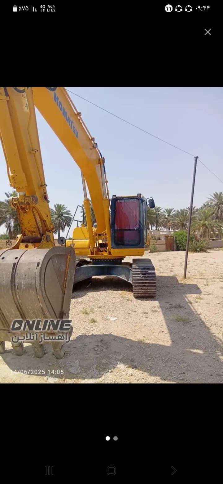 اجاره بیل میکانیکی زنجیری