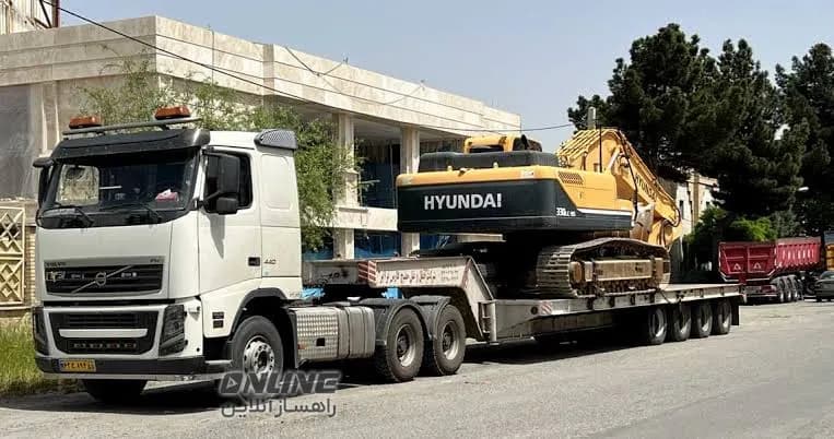اعلام بار کمرشکن برای حمل بیل ۳۶۰