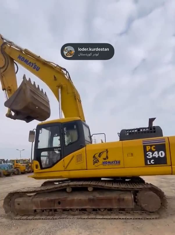فروش بیل مکانیکی کوماتسو ۳۴۰ خط ۷