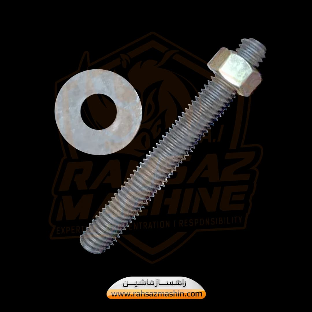 پیچ و مهره مانیفولد اگزوز موتور شانگهای قدیم (C6121)