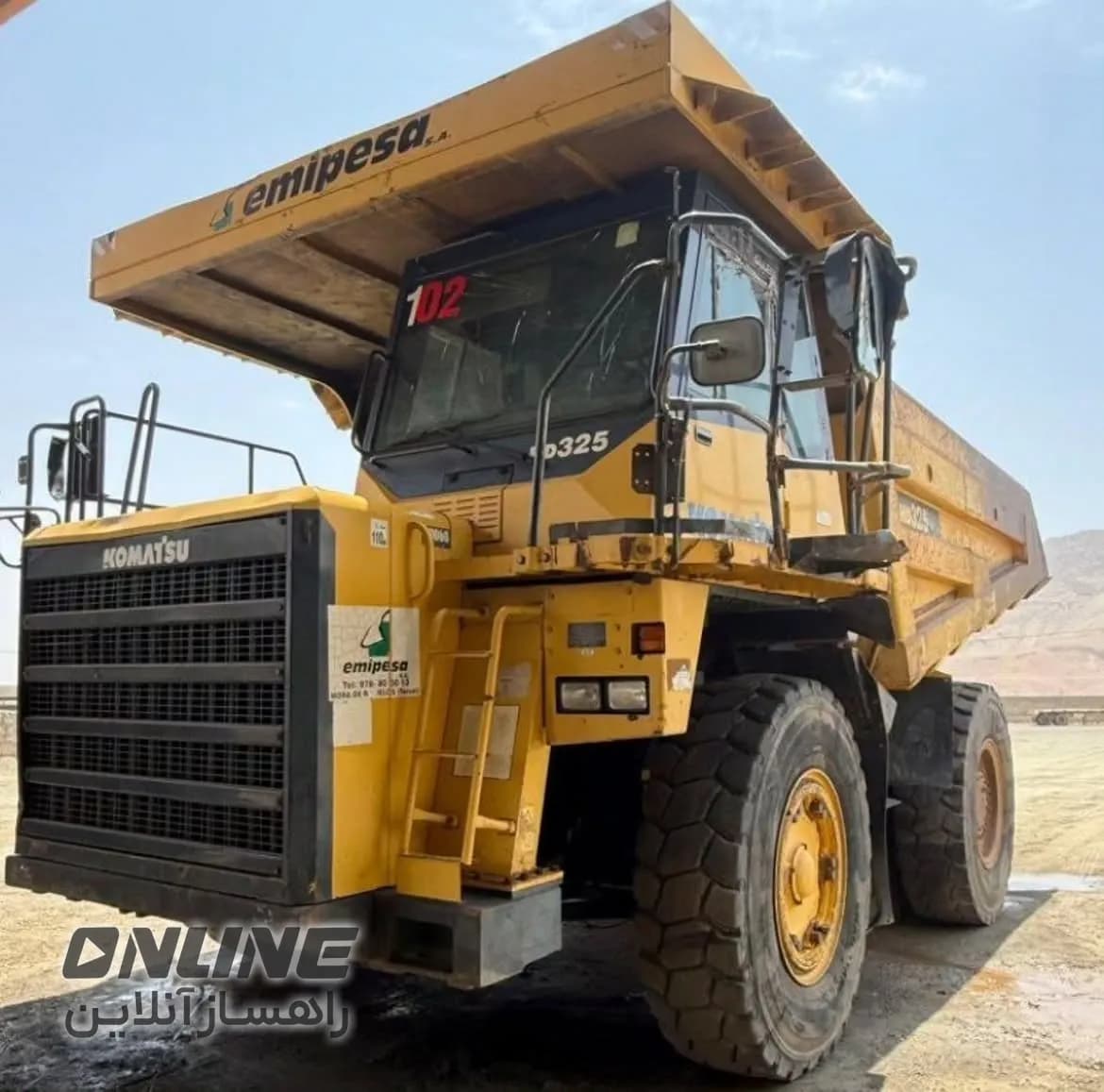 فروش دامپتراک کوماتسو HD325-7