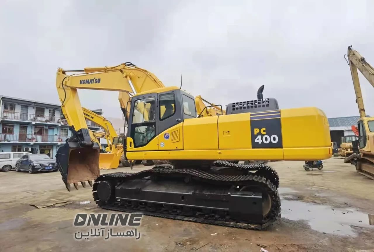 بیل مکانیکی کوماتسو 400 خط 7