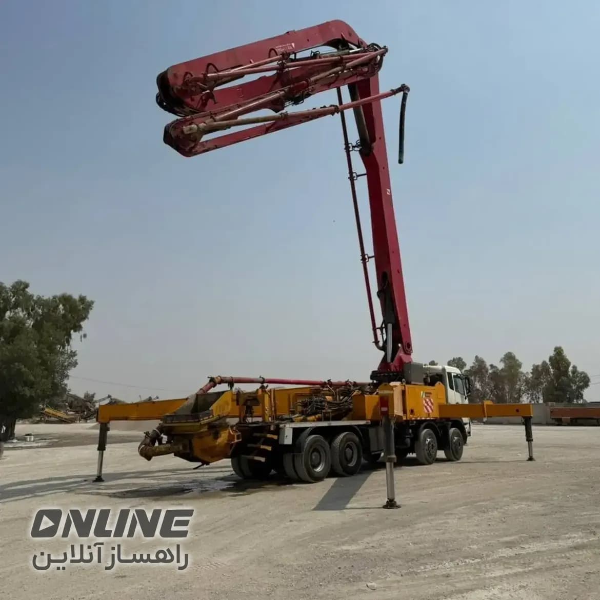 فروش پمپ دکل XCMG 56 متری — تصویر 1 از 5