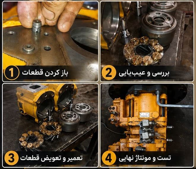 تعمیر تخصصی ماشین‌آلات راهسازی — تصویر 1 از 3