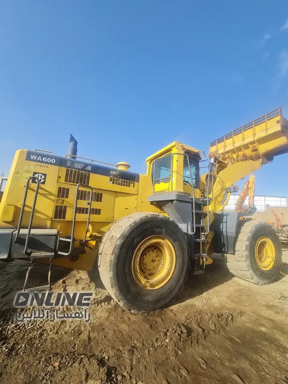 فروش لودر کوماتسو WA600 خط ۶