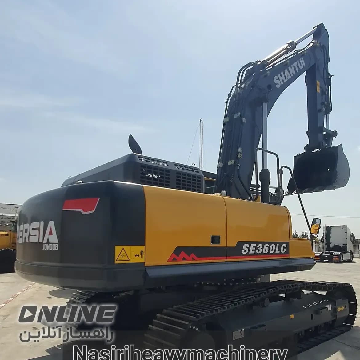 فروش بیل مکانیکی چرخ زنجیری ۳۶۰ شانتویی