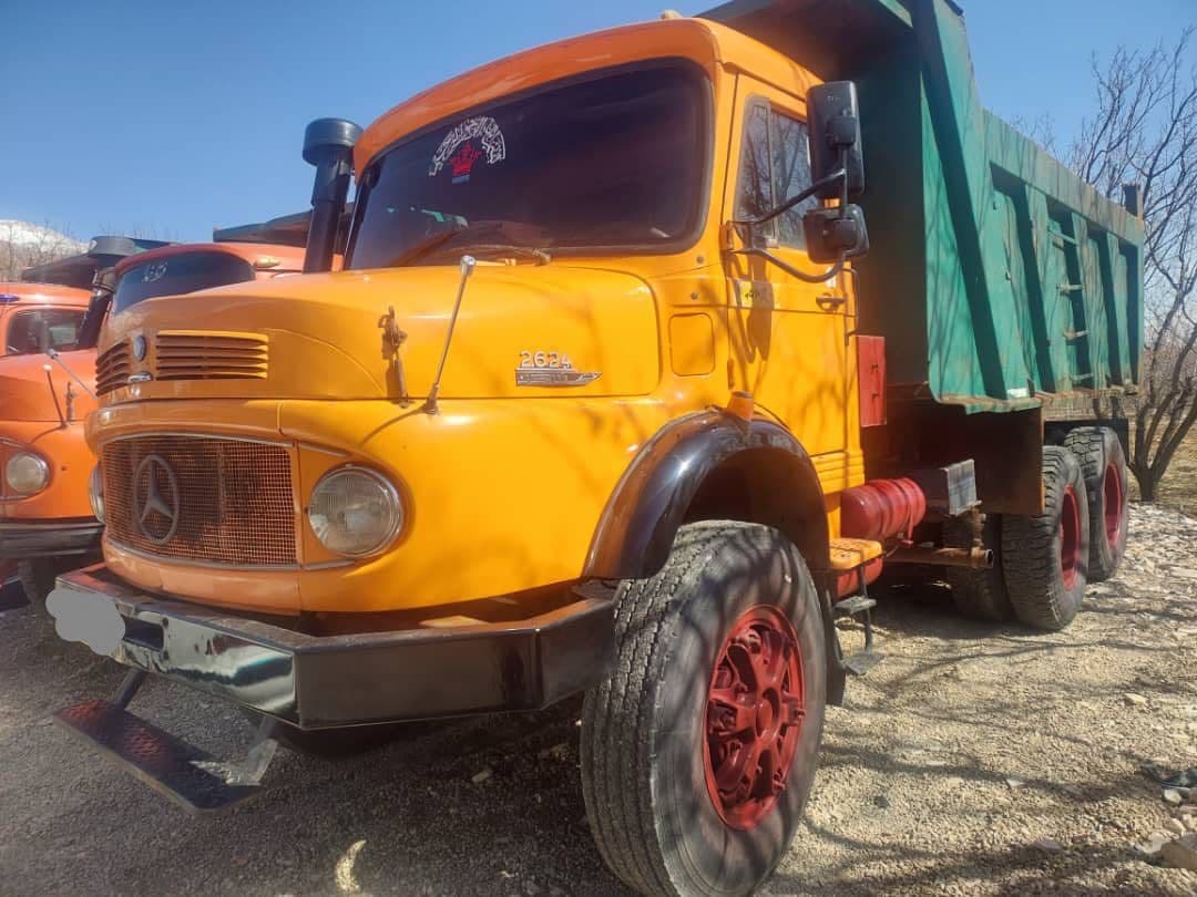 فروش کامیون بنز کمپرسی ۲۶۲۴
