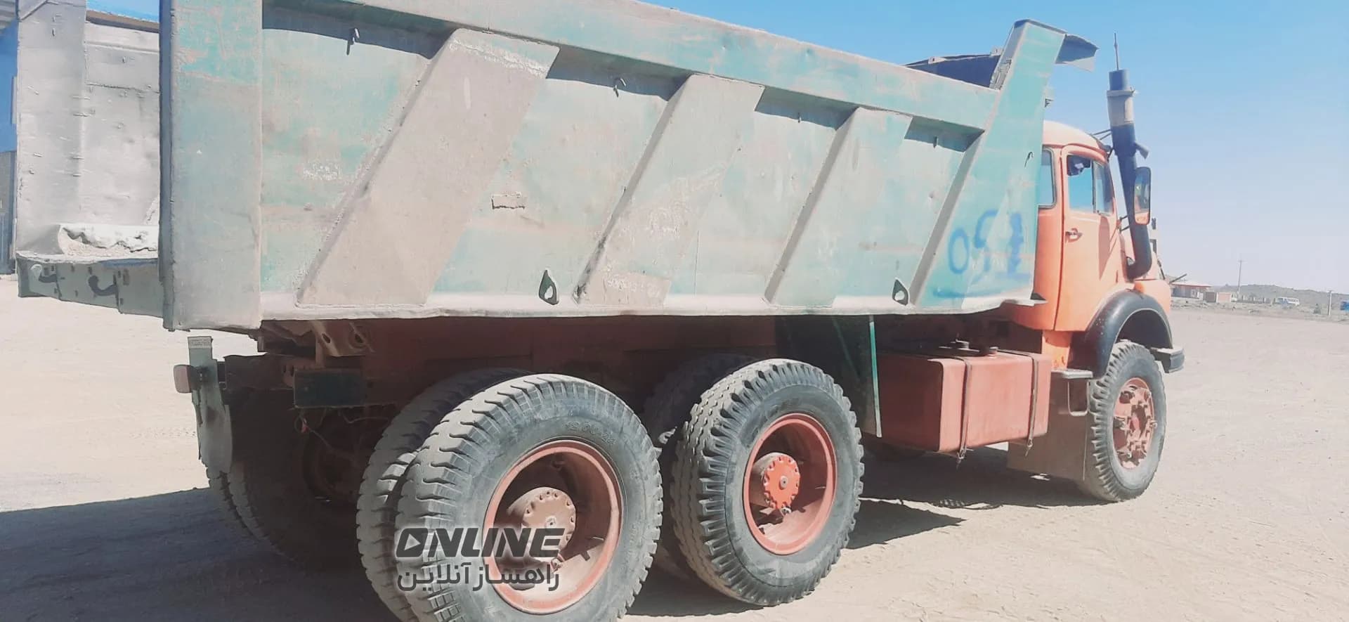 فروش کامیون کمپرسی بنز تیپ LKA 2628/40 — تصویر 1 از 15