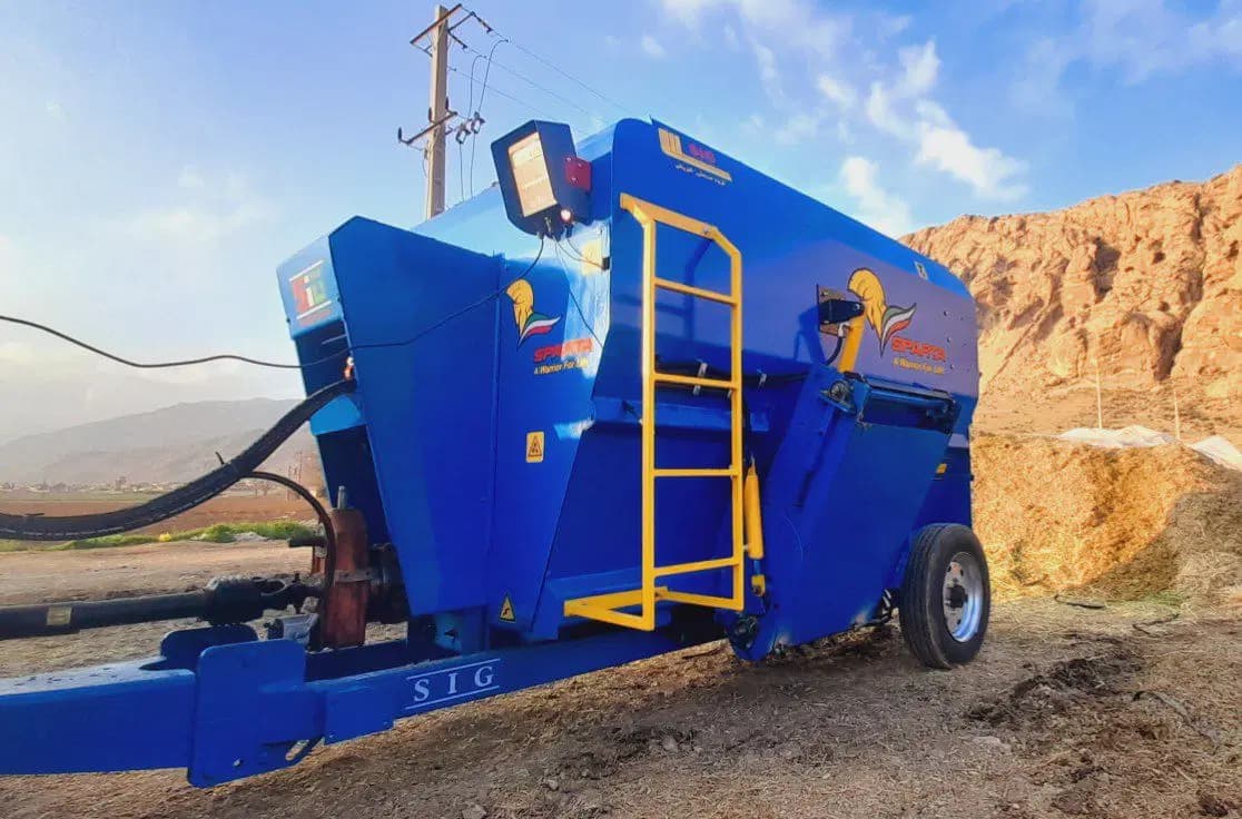 فروش مستقیم فیدرمیکسر افقی (تولید کارخانه شریفی)