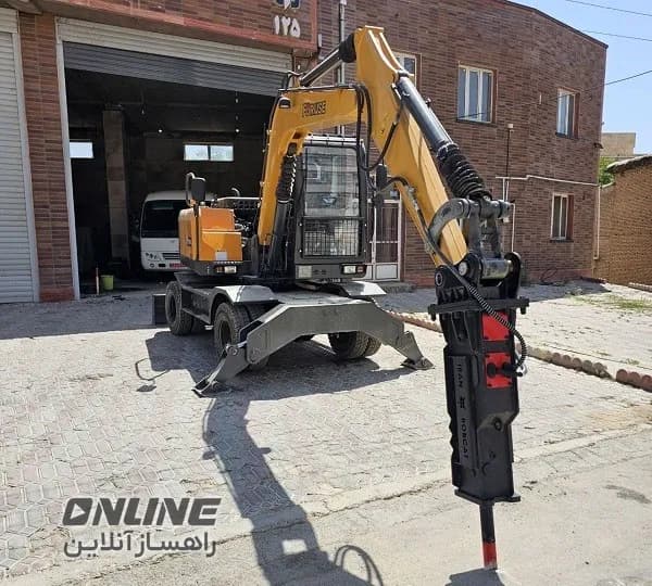 اجاره مینی بیل مکانیکی همراه با پیکور 