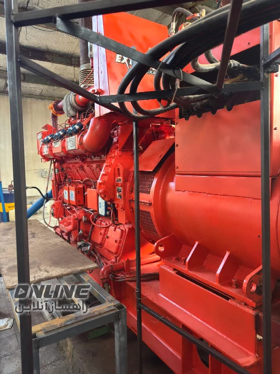 ژنراتور گازی WAUKESHA آمریکا 660 KVA