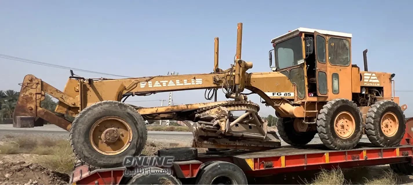 نیازمند یک نفر راننده گریدر 