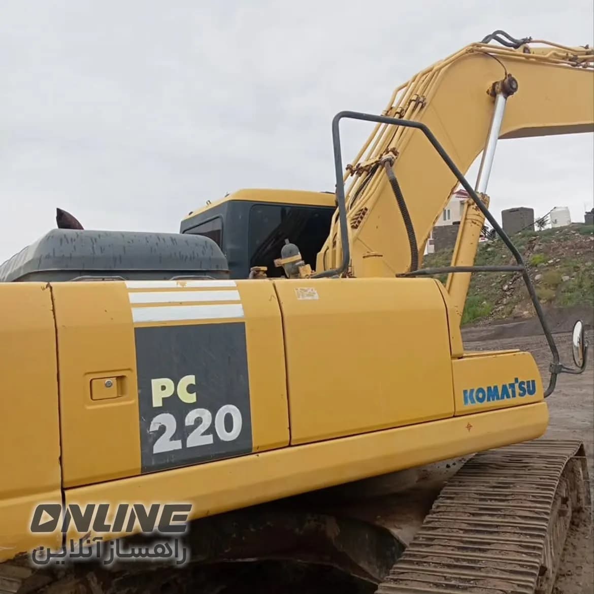 فروش بیل مکانیکی کوماتسو PC220-7 فروش بیل مکانیکی کوماتسو PC220-7