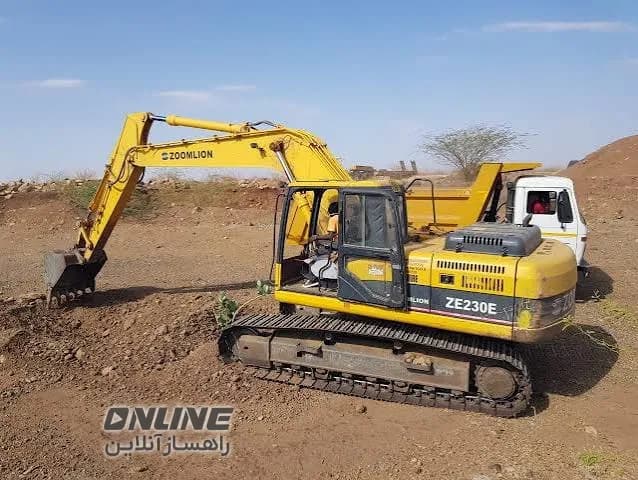 فروش فوری بیل مکانیکی زوملاین ۲۳۰ فروش فوری بیل مکانیکی زوملاین ۲۳۰