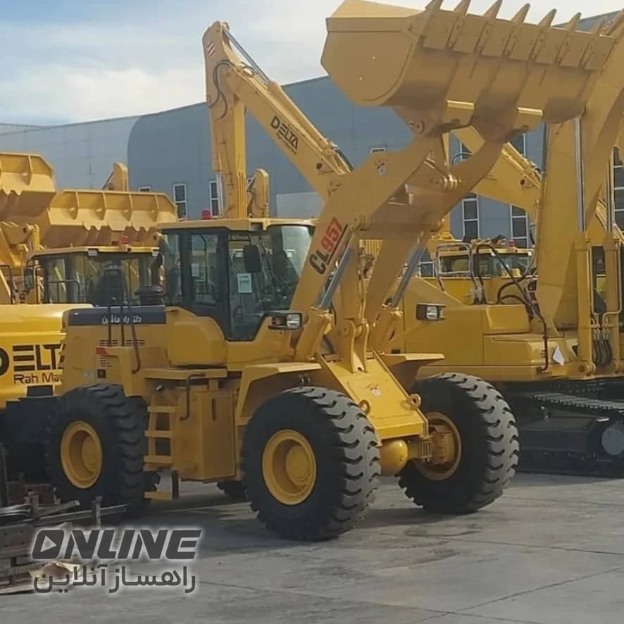 فروش ۳ دستگاه لودر دلتا CL957 فروش ۳ دستگاه لودر دلتا CL957