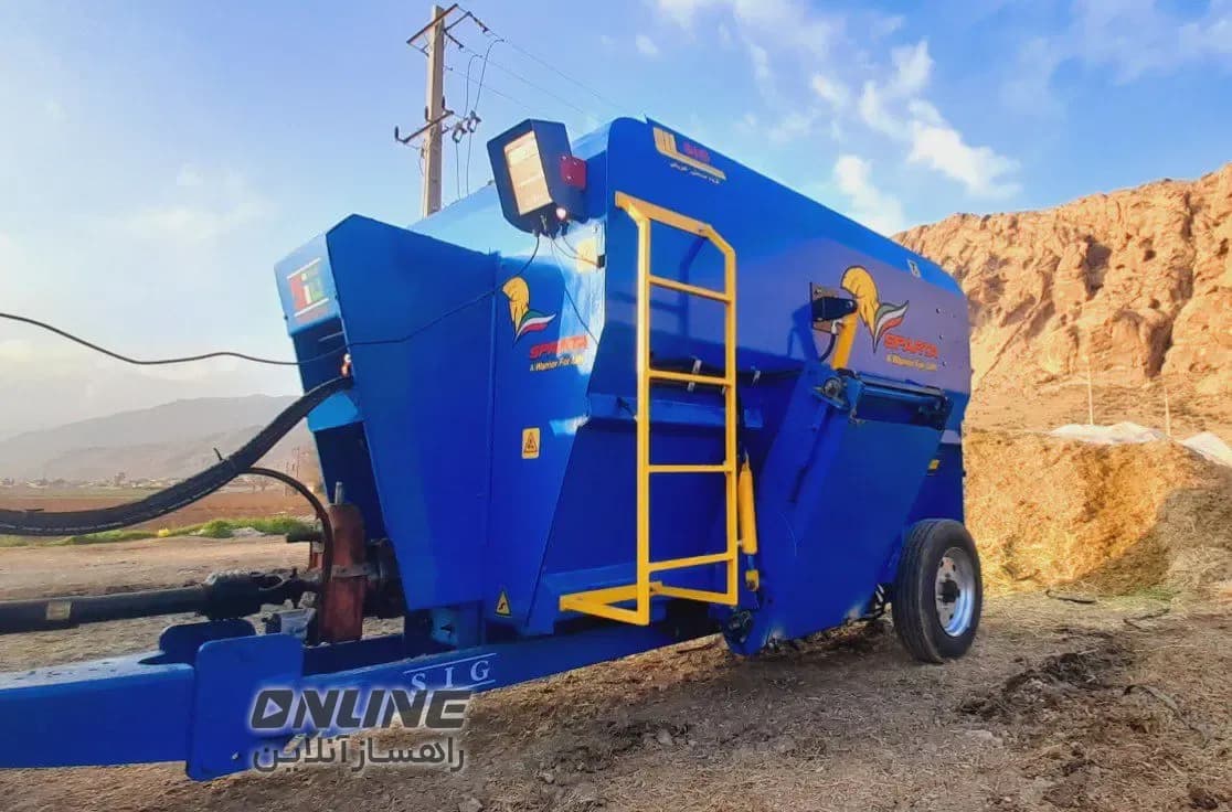 فروش مستقیم فیدرمیکسر افقی (تولید کارخانه شریفی) فروش مستقیم فیدرمیکسر افقی (تولید کارخانه شریفی) — تصویر 1 از 6