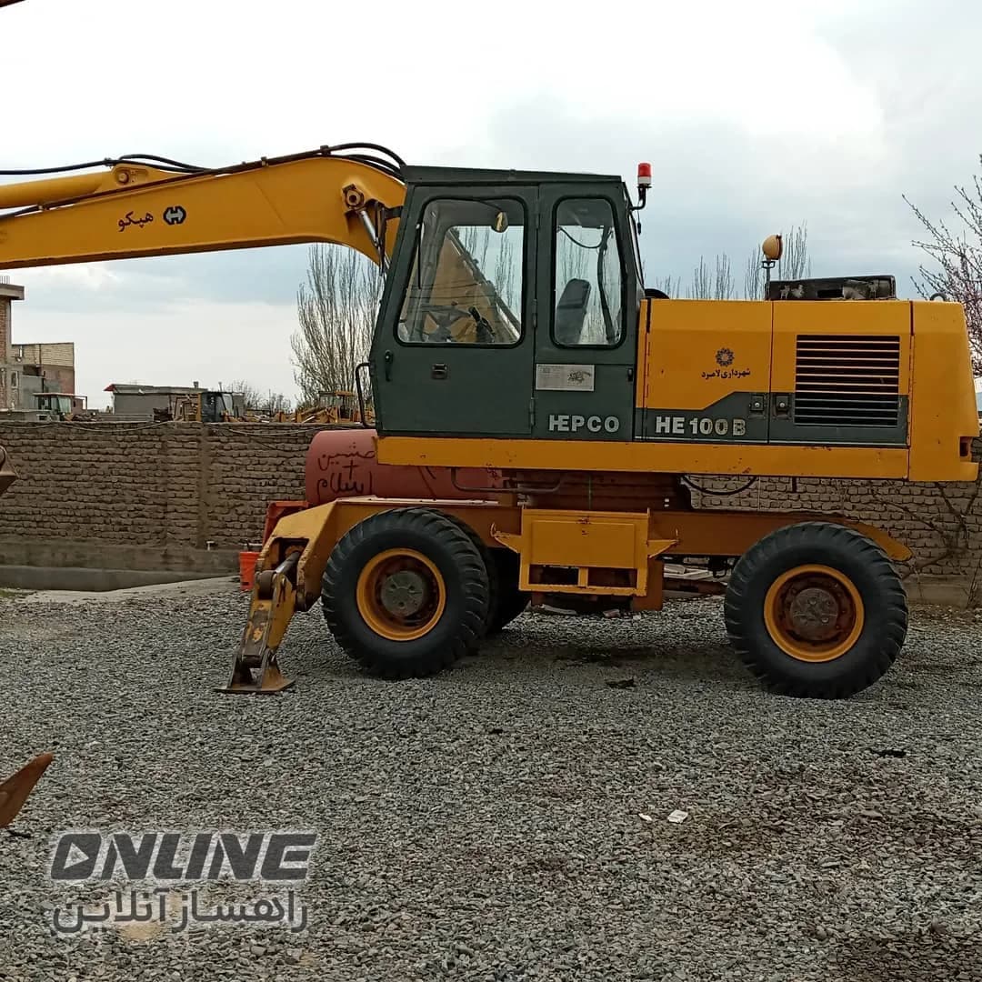 فروش بیل لاستیکی هپکو HE100B فروش بیل لاستیکی هپکو HE100B — تصویر 1 از 6
