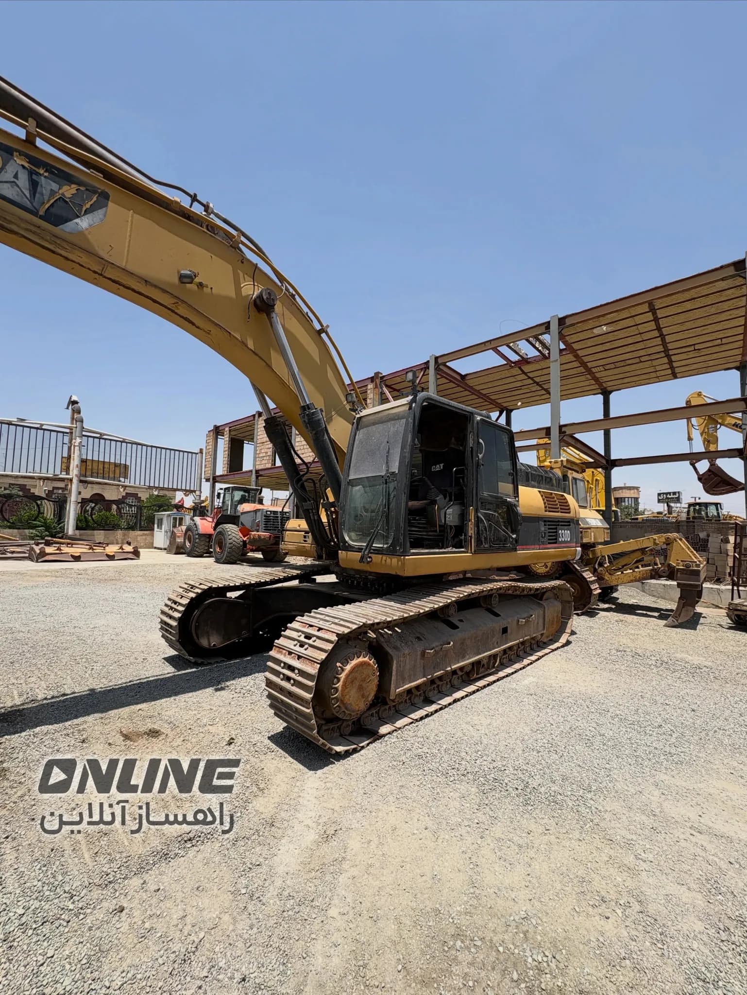 فروش بیل مکانیکی کاترپیلار 330D فروش بیل مکانیکی کاترپیلار 330D — تصویر 1 از 4