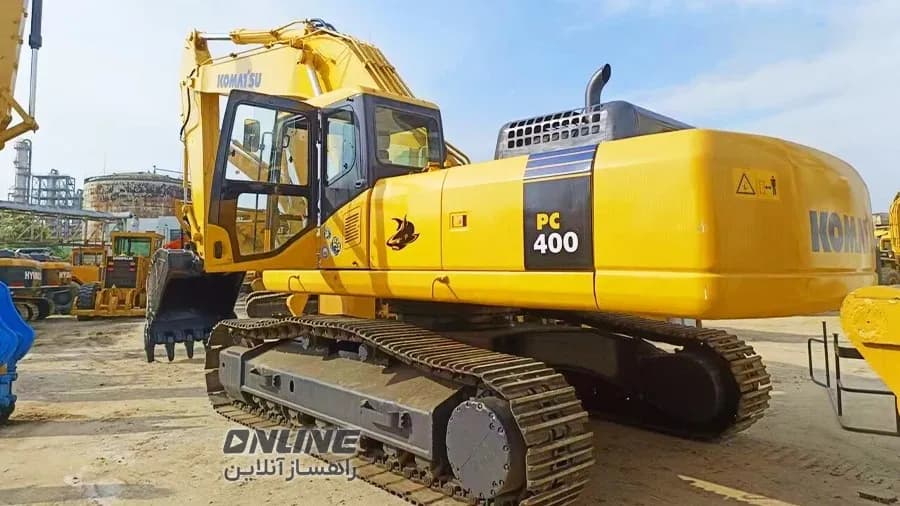 فروش دو دستگاه بیل مکانیکی 400 خط 7 فروش دو دستگاه بیل مکانیکی 400 خط 7