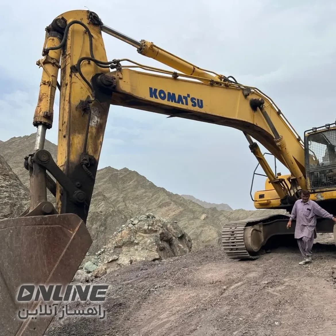 2 دستگاه بیل مکانیکی کوماتسو PC400-7 (خط ۷) 2 دستگاه بیل مکانیکی کوماتسو PC400-7 (خط ۷) — تصویر 1 از 5