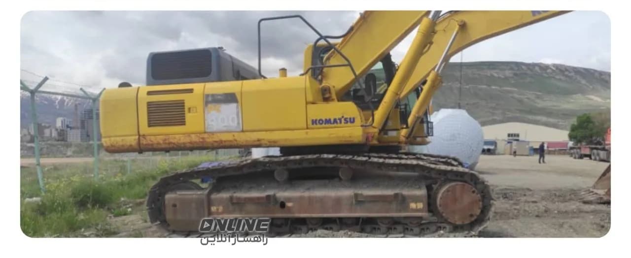 بیل مکانیکی کوماتسو 400 خط 8 بیل مکانیکی کوماتسو 400 خط 8