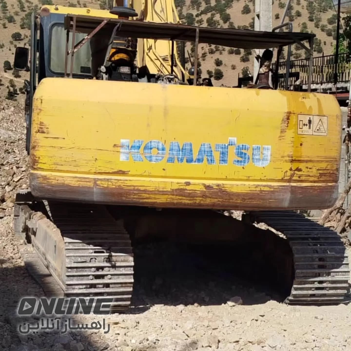 فروش بیل مکانیکی زنجیری کوماتسو 200 خط 7 فروش بیل مکانیکی زنجیری کوماتسو 200 خط 7 — تصویر 1 از 15