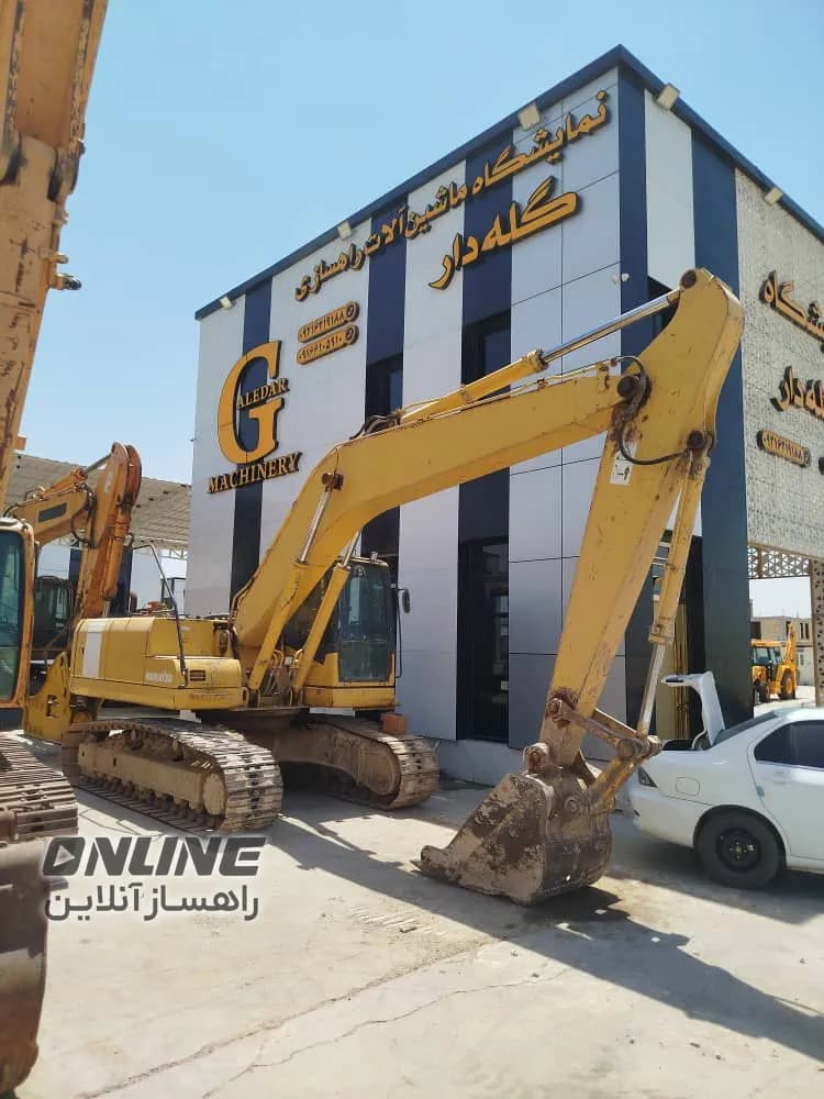 فروش بیل کوماتسو ۲۰۰ خط ۷ پلاک ملی فروش بیل کوماتسو ۲۰۰ خط ۷ پلاک ملی