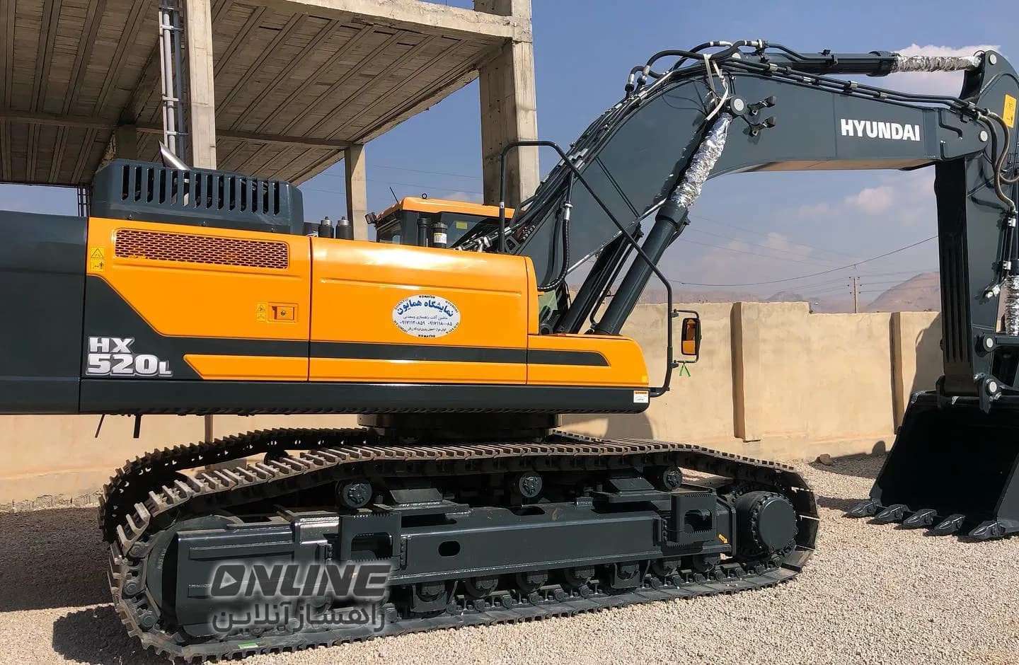 بیل مکانیکی هیوندای HX520 بیل مکانیکی هیوندای HX520 — تصویر 1 از 4
