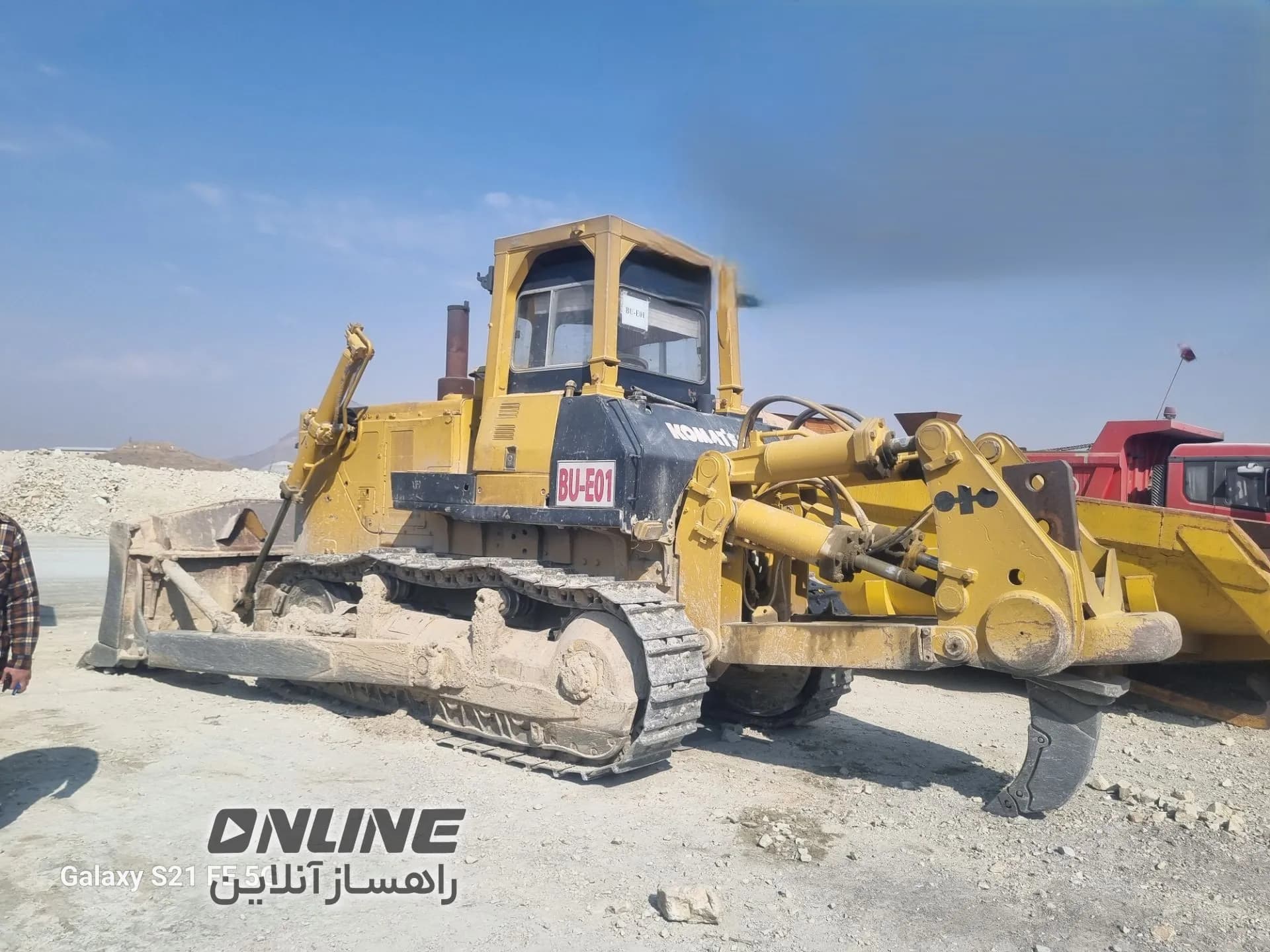 بلدوزر کوماتسو 155 بلدوزر کوماتسو 155