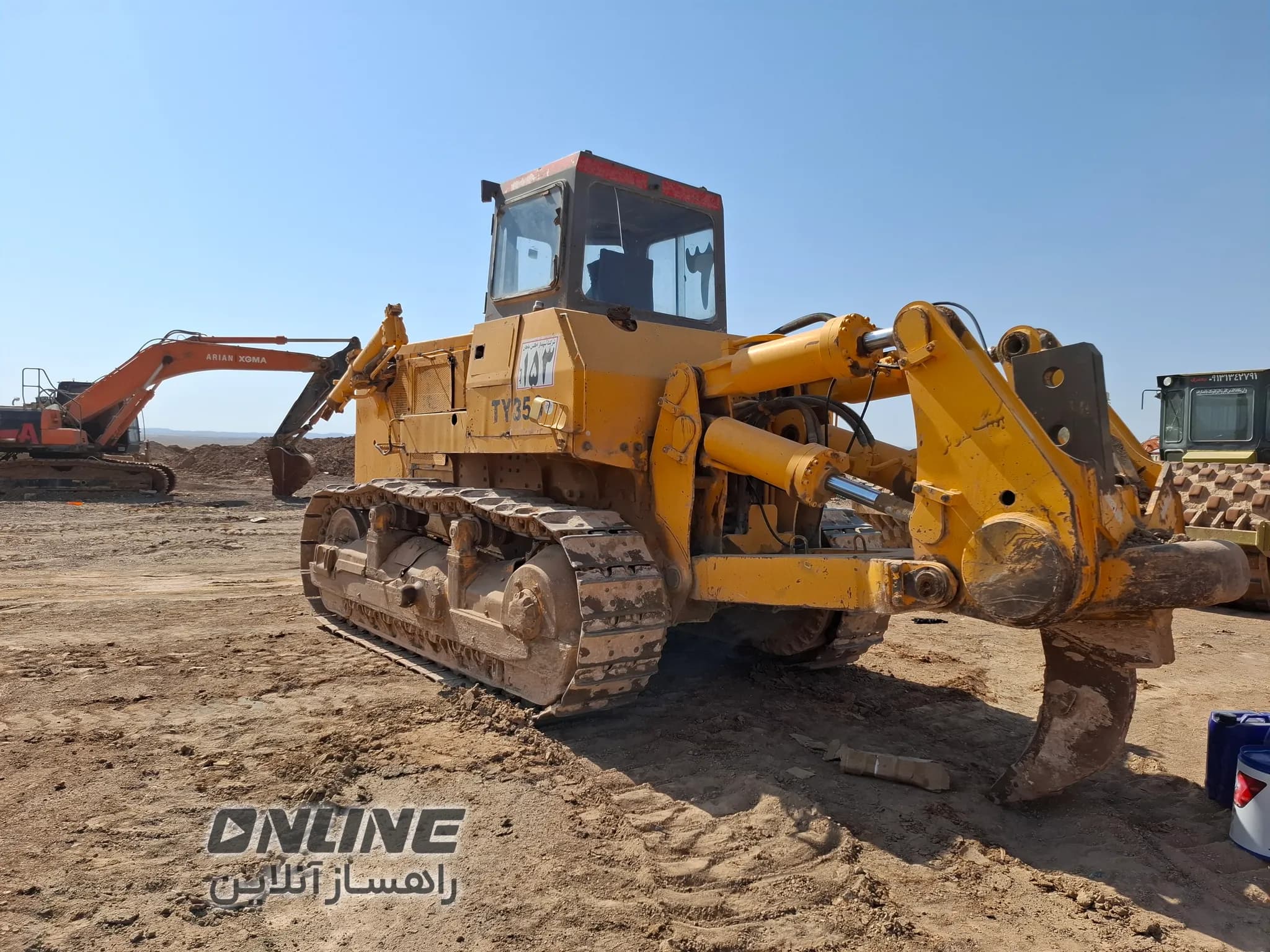 فروش یک دستگاه بلدوزر ty350 فروش یک دستگاه بلدوزر ty350 — تصویر 1 از 6