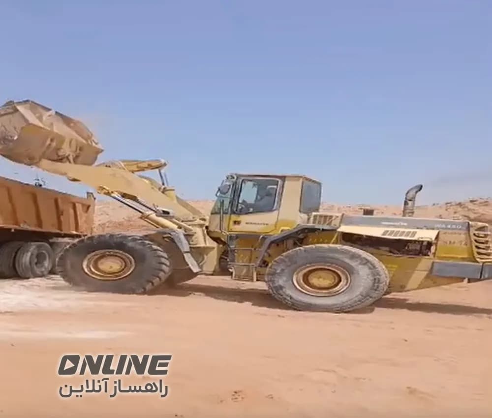 فروش دو دستگاه لودر کوماتسو ۴۷۰ خط ۳ فروش دو دستگاه لودر کوماتسو ۴۷۰ خط ۳