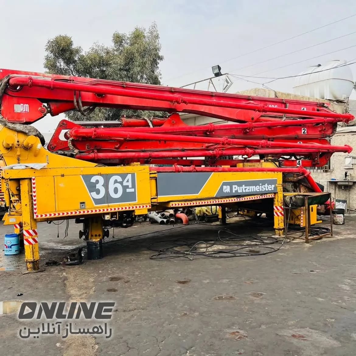 فروش دکل پوتزمایستر ۳۶ متری فروش دکل پوتزمایستر ۳۶ متری — تصویر 1 از 2