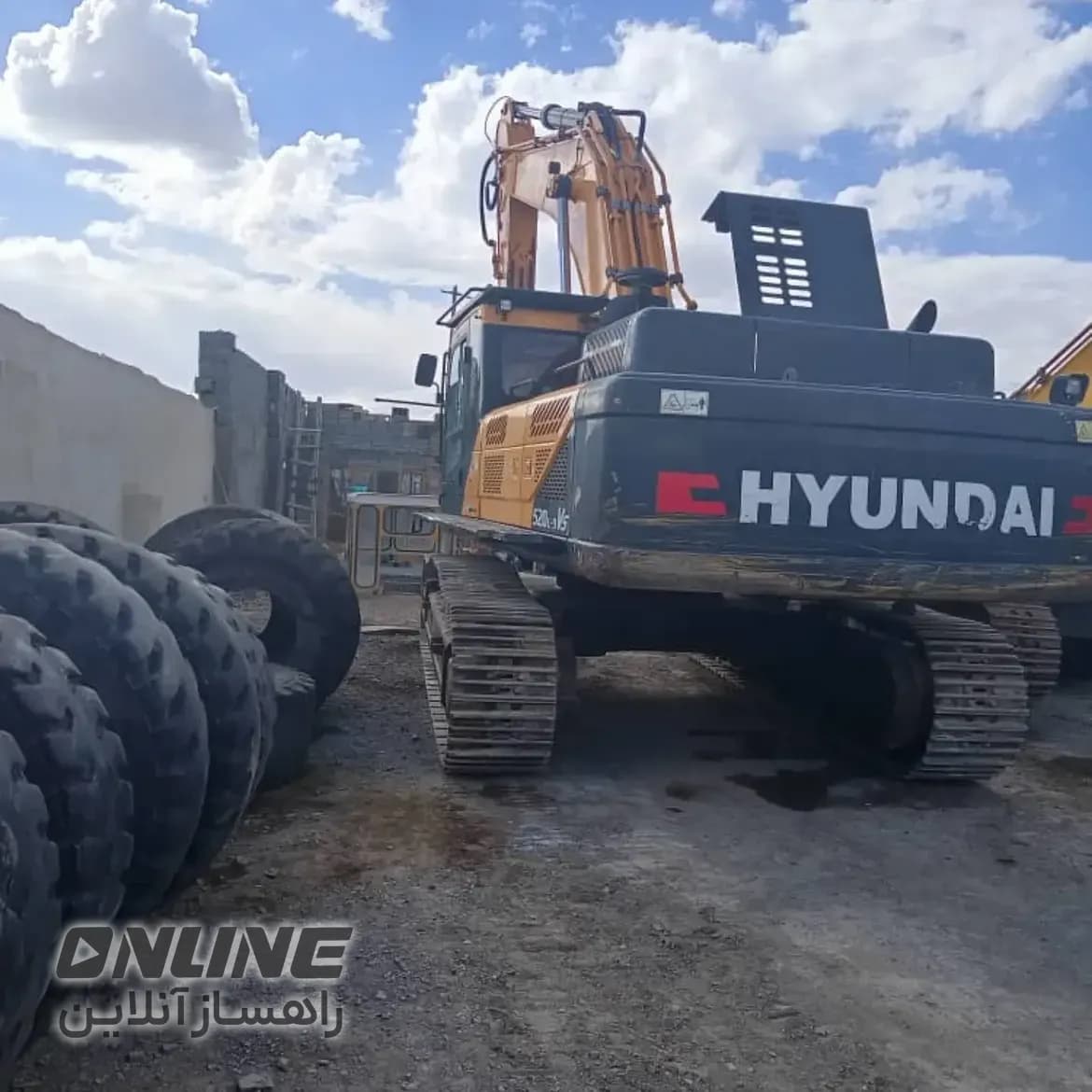 فروش بیل مکانیکی هیوندای ۵۲۰ خط ۹ فروش بیل مکانیکی هیوندای ۵۲۰ خط ۹