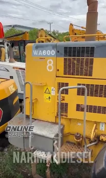فروش لودر سنگین معدنی KOMATSU WA600-3 فروش لودر سنگین معدنی KOMATSU WA600-3